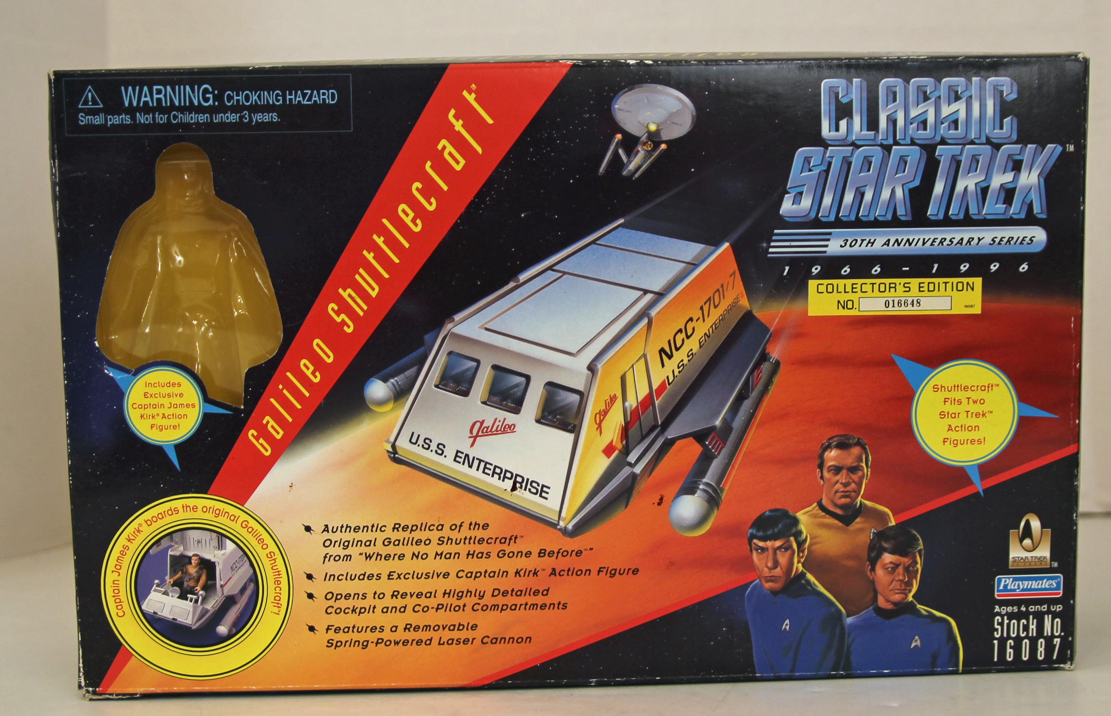 Image result for star trek galileo shuttle toy